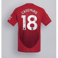 Echipament fotbal Manchester United Casemiro #18 Tricou Acasa 2024-25 maneca scurta